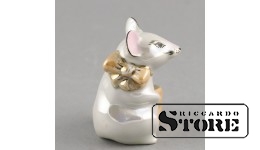 Statuette, Mouse, Riga, Riga Porcelain Factory, 1970s, 6.7 cm