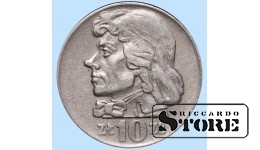 Польша, 10 злотых, 1959. год, Медно-никелевый сплав