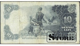 BANKNOTE , LATVIA, 10 LATI 1937 GADS - K 054278