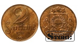 Latvia 2 Santimi 1932