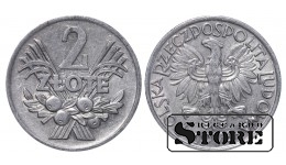 Польша, 2 злотых, 1974. год, Алюминий