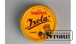 Коробка от изоляционной ленты, Рига, a/о "Варонис",  30е годы