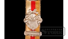 Шатлен для часов с серебряными элементами