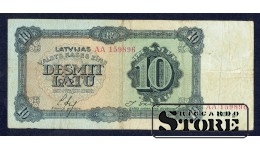Банкнота , 10 лат 1934 год - AA 159896