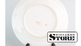 Блюдце, фарфор, Рига, Рижский фарфоро-фаянсовый завод, 50е годы, 2 сорт