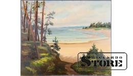 Живопись, Взморье, Владимир Свиклис, 1993 год, 51.5x62cm CSA1034