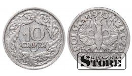 Польша, 10 гроши, 1923 год, никель