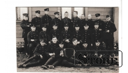Старинная открытка "Латвийские солдаты" CSA588