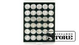 Juodas veliūrinis dėklas 2537СE (Ø37,5 mm)