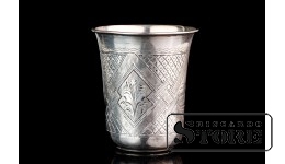 Рюмка, серебро, 84 проба, 1878 год