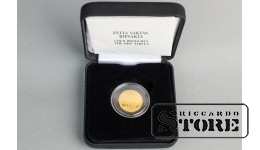 Латвия, 5 евро, Zelta sakta Ripsakta, 2016, золото