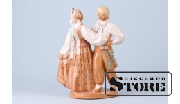 Статуэтка, Танец  , Керамика , Литва, СССР, Каунасский комбинат "Дайле" 19 см