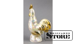 Статуэтка, Петушок , фарфор, Рига , Рижская фарфоровая фабрика, 14 см