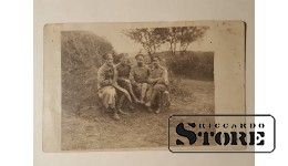 Солдаты Российской империи на передовой 1916 год.