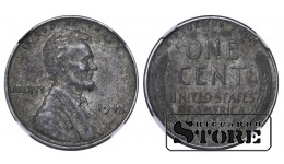 United States, 1 Cent, 1943 year, NGC AU DETAILS