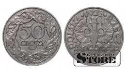Польша, 50 грошей, 1923. год, Никель