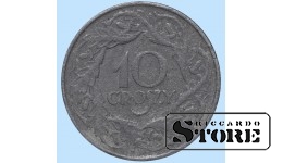 Польша, 10 гроши, 1923 год, никель