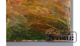 Живопись, Осенний пейзаж, Владимир Свиклис, 1982 год, 50.5x62cm CSA1031