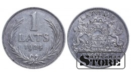 1 lats 1924 Latvia Republic