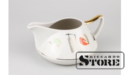 Молочник Сакта, фарфор, Рига, Рижский фарфоровый завод, Автор Зина Улсте, 1960-1963, первый сорт CSA261