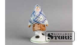 Статуэтка Укутыш, фарфор, Рига, Рижская керамическая фабрика, автор модели Аугуста Силиня, 40е годы, высота 15 см