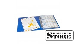 Illustrated EURO COLLECTION album: for storing sets of euro coins from all Eurozone countries