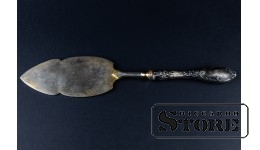 Лопатка для торта , СЕРЕБРО , 875 ПРОБА , СССР , 28 см