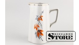 Кувшин, фарфор, Рига, Рижская фарфоро-фаянсовая фабрика, 50е годы, первый сорт CSA749