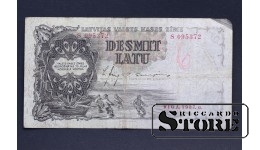 BANKNOTE , LATVIA, 10 LATI 1937 GADS - S 095372