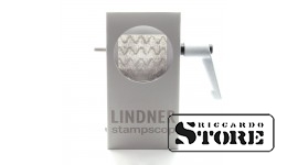 LINDNER Stampscop magnifier with lighting and magnification for detailed inspection of stamps and collectibles.
