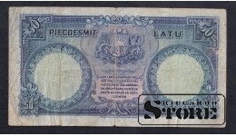 Latvia 50 Lats 1934