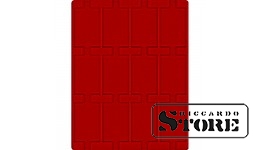 Red velour tray 2170E (50 x 75 mm)