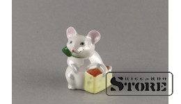 Figūriņa, Pele, Rīga, Rīgas porcelāna fabrika, 1970-tie gadi, 6,7 cm