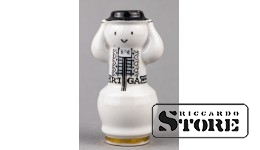 Статуэтка снеговик ,фарфор ,Рига ,Рижский фарфоровая фабрика , 70-е годы , 9,2 см