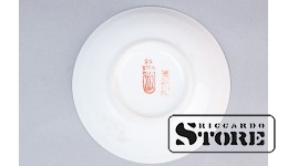 Тарелка с видом Риги, фарфор, Рига, Рижский фарфоровый завод, 90е годы, первый сорт