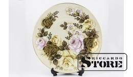 Decorative plate "Roses"