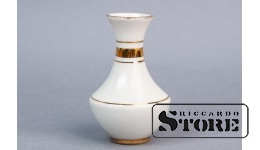 Миниатюрная вазочка, фарфор, Рига, Рижский фарфоровый завод, 50е годы, высший сорт