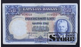 LATVIA , 50 LATI 1934 GADS - 479253