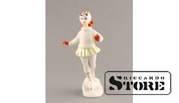 Статуэтка, Фарфор,  Фигуристка , ЛЗФИ , 50-годы 13,5 см
