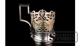 Подстаканник, серебро, 875 проба, СССР