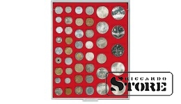 Red velour tray 2145E (Ø24–44 mm)