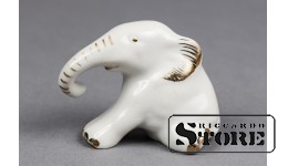 Статуэтка , Слоник  ,фарфор ,Рига ,Рижский фарфоровая фабрика , 4 cm