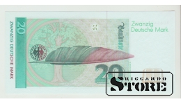 20 Mark German UNC 1991