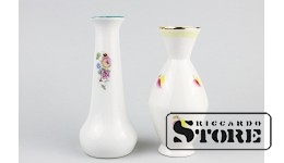 Вазы, фарфор, Рига, Рижская фарфоро-фаянсовая фабрика, 50е годы  , 14 см  , 15 см , CSA690