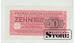 10 Reichsmark Germany UNC 1944