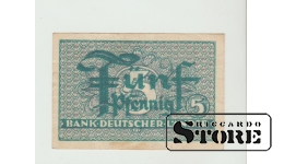 5 Pfennig German 1948 XF