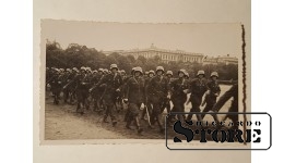 Довоенная Латвийская армия. Парад. Рига