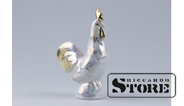 Статуэтка, Петушок , фарфор, Рига , Рижская фарфоровая фабрика, 14 см