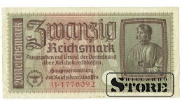 20 марок 1933 год