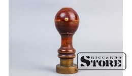 Сургучная печать Латвийского кредитного банка, 1930е годы